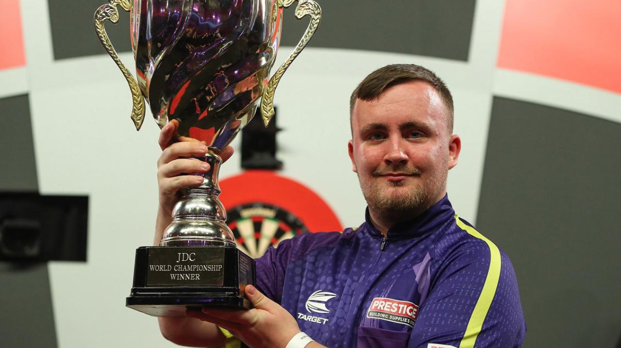 Luke Littler hits PDC World Championship record set average of 150